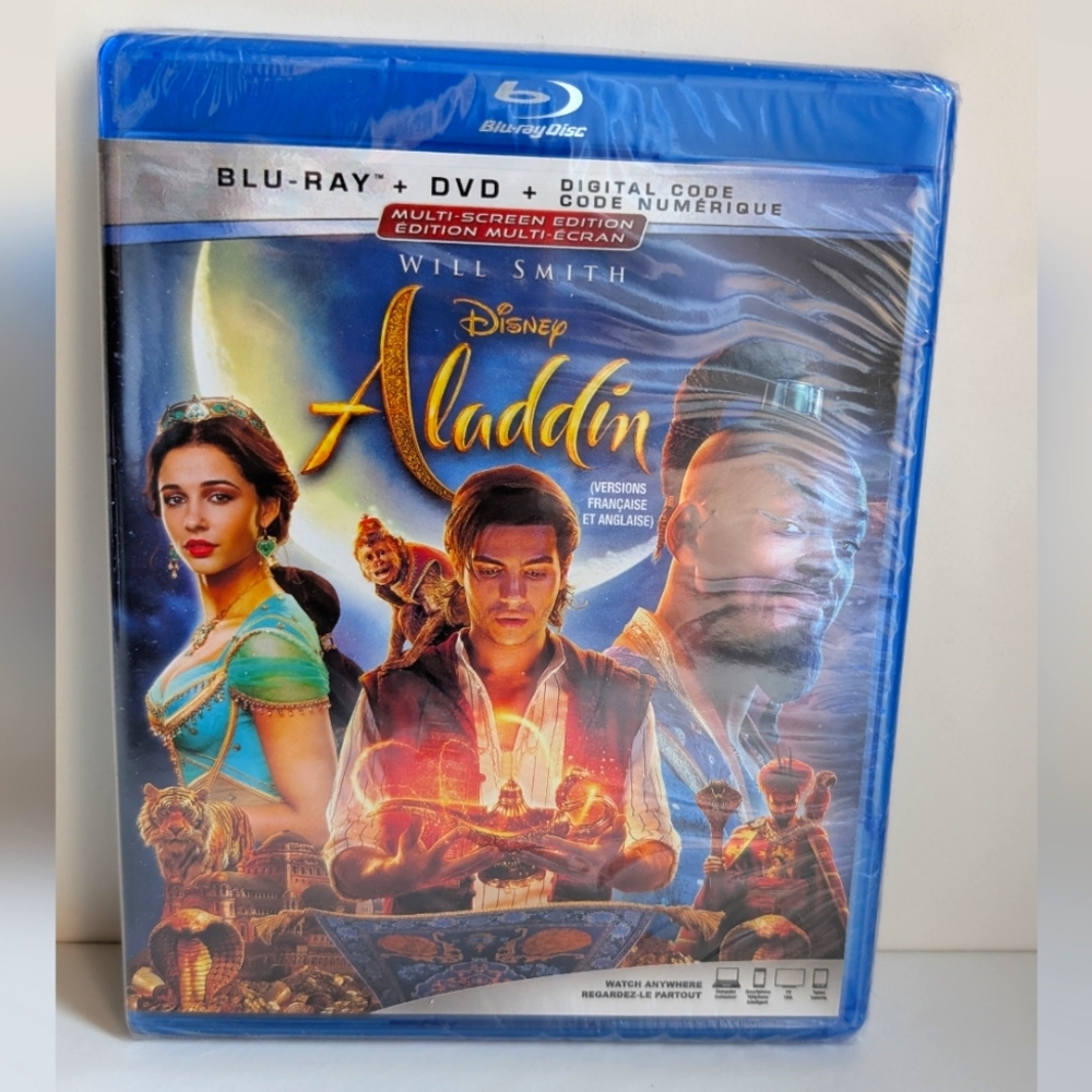 NEW: Aladdin (2019) - Blu-ray & DVD Combo Set